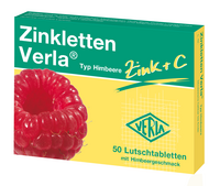 ZINKLETTEN Verla Himbeere Lutschtabletten