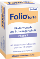 FOLIO 1 forte jodfrei Filmtabletten