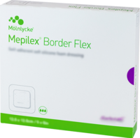 MEPILEX Border Flex Schaumverb.haft.12,5x12,5 cm